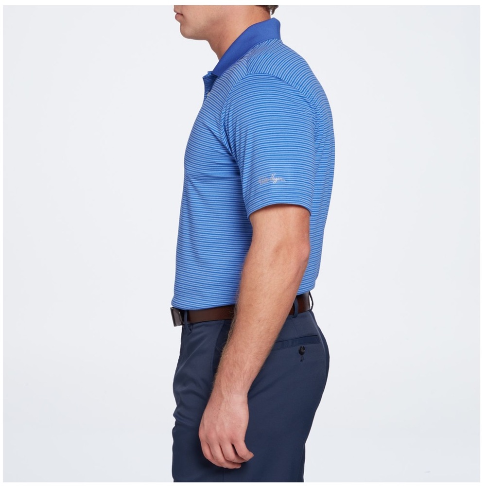 Walter Hagen Men’s Essential Stripe Golf Polo (NWT) - Picture 4 of 6
